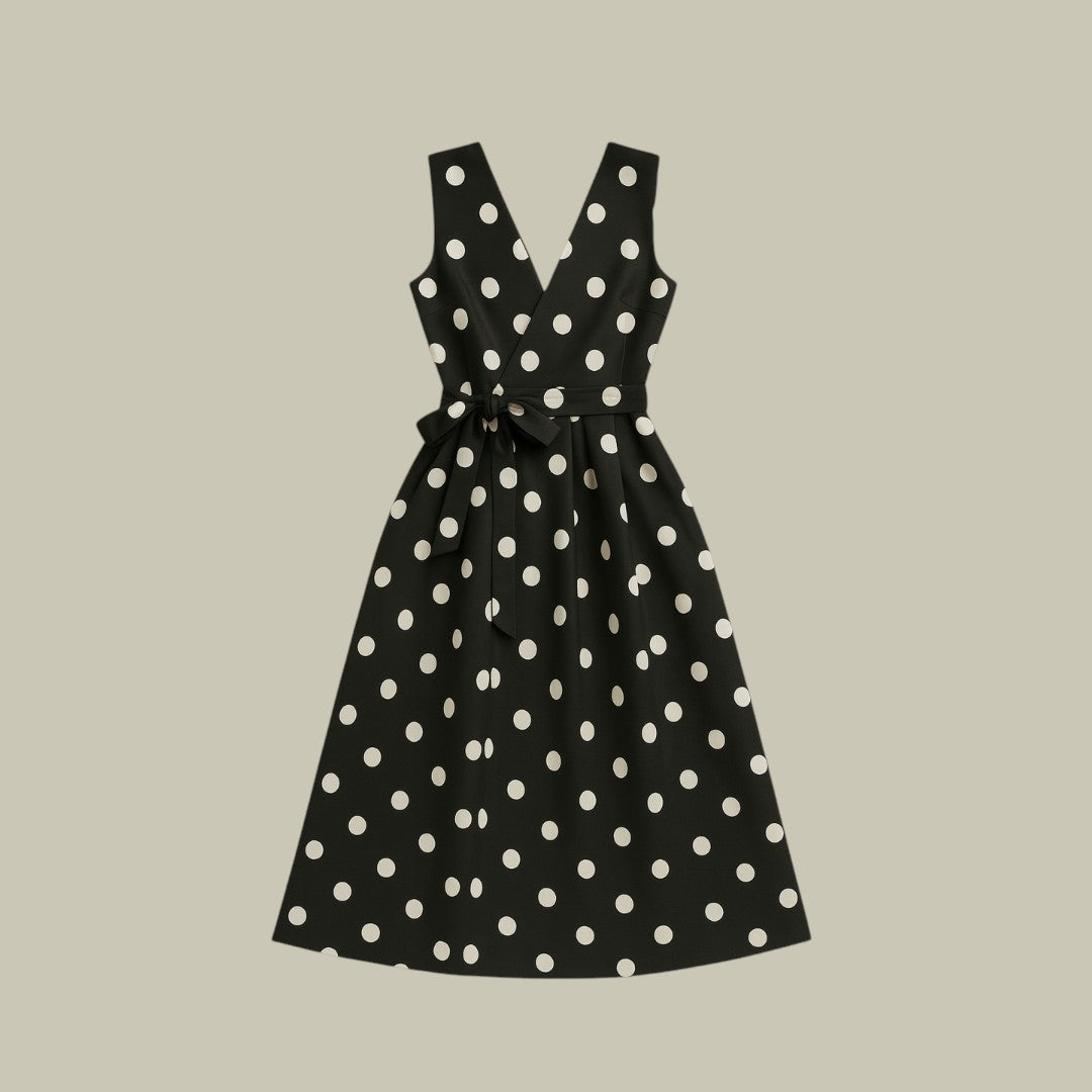 Womens Polka Dot Dress