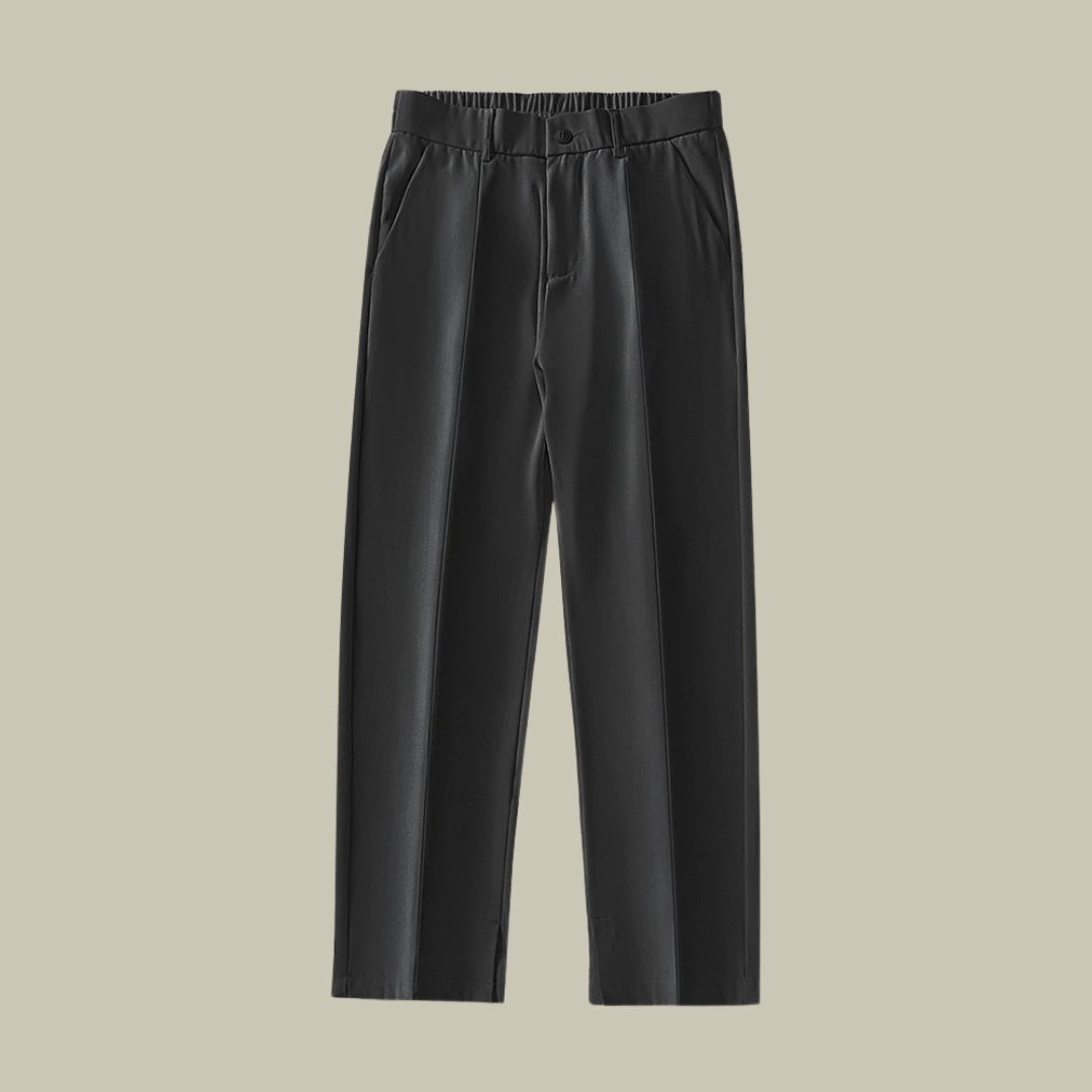 Lux & Classy • Casual Semi-Wide Pants