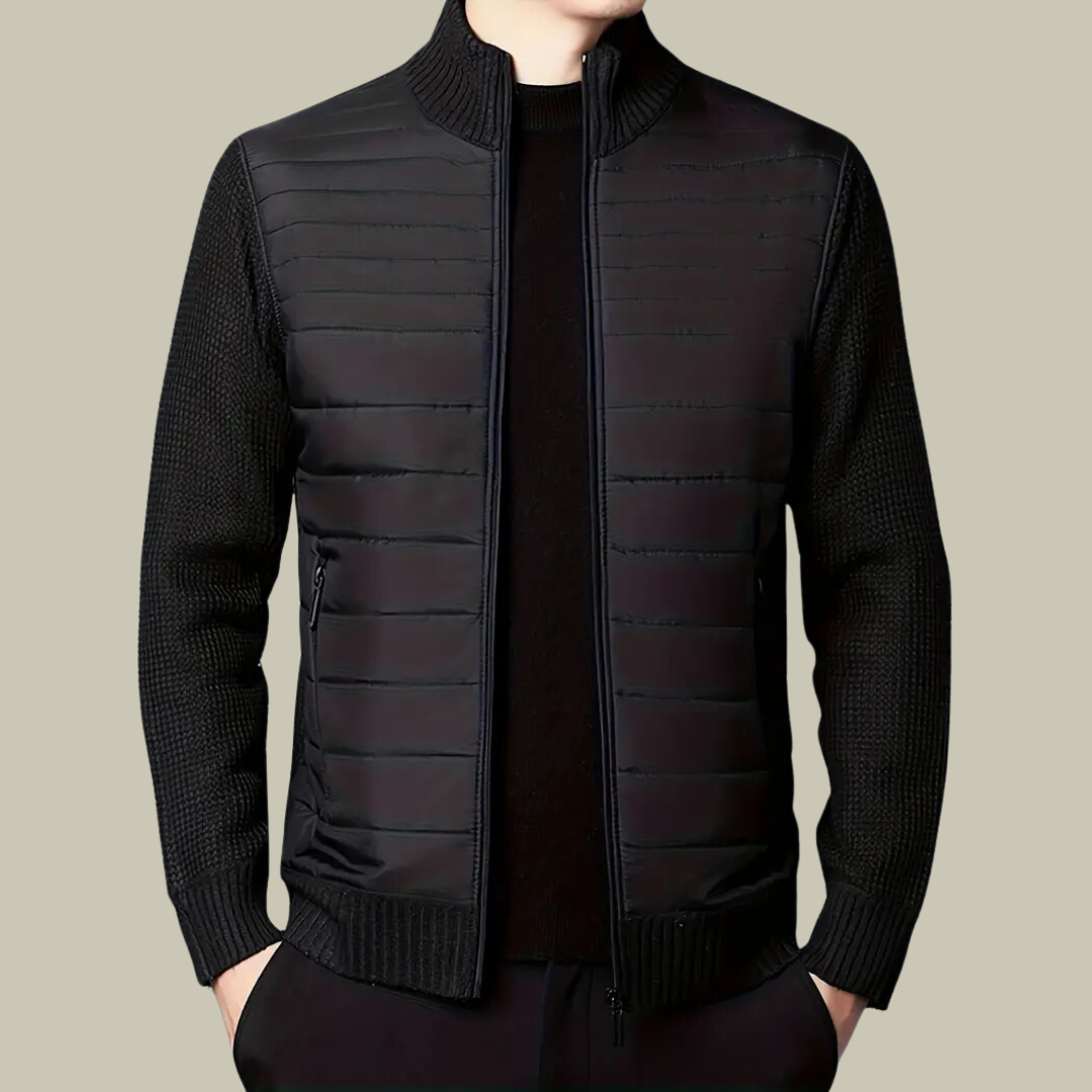 Lux & Classy • Men's Knitted Collar Jacket