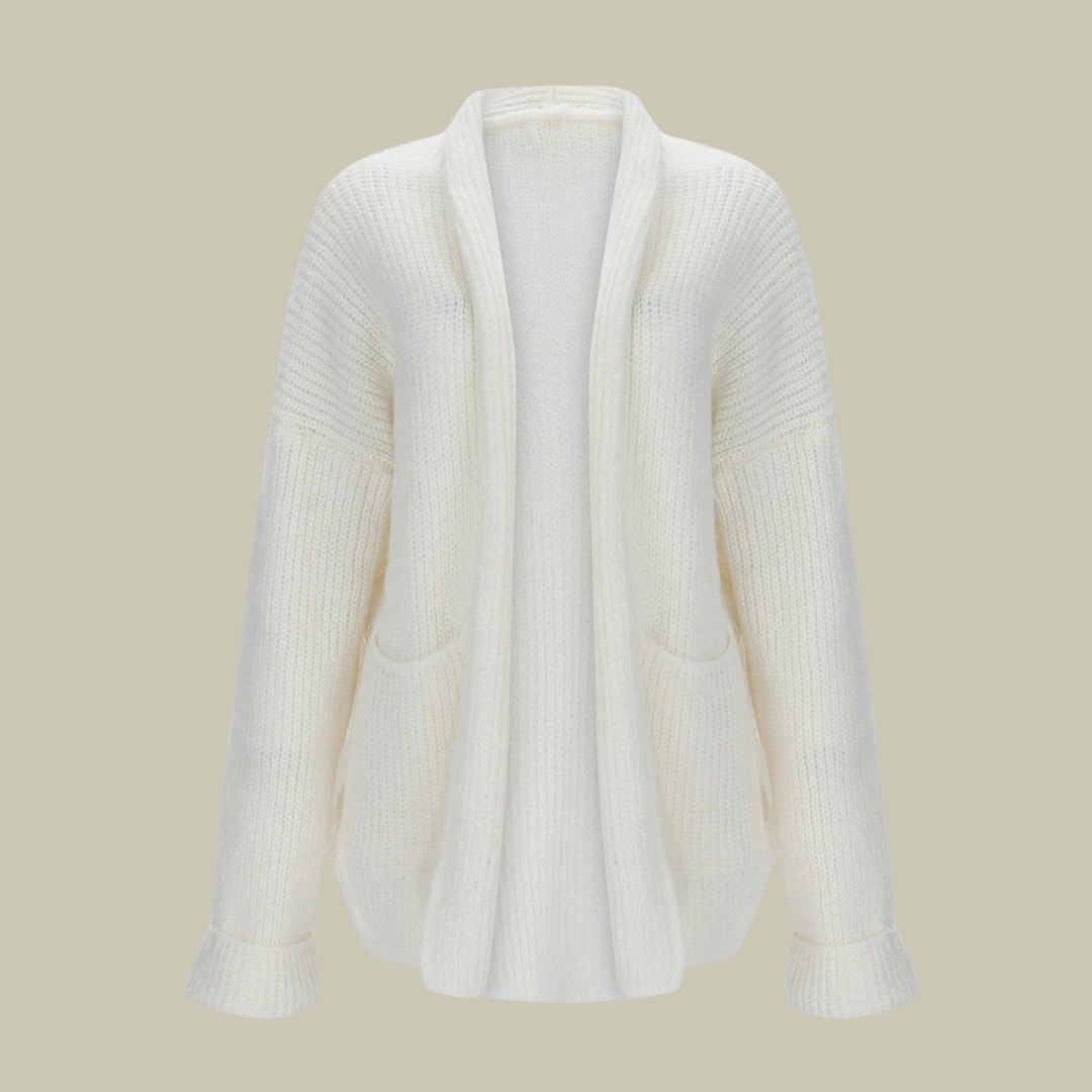 Lux & Classy  • Women's Long Thick-Knit Warm Cardigan