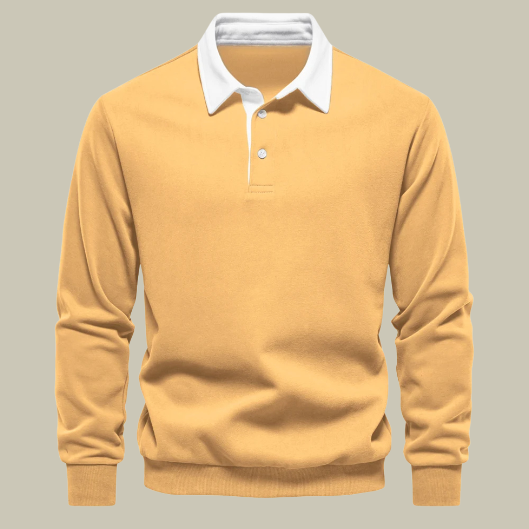 Lux & Classy • Autumn Fashion Design Polo Sweatshirt for Men