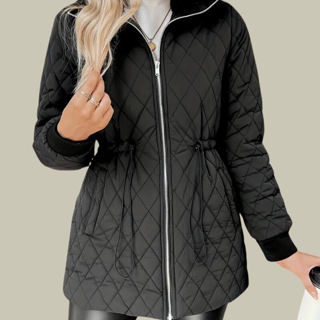 Lux & Classy • Stylish Quilted Long Sleeve Jacket