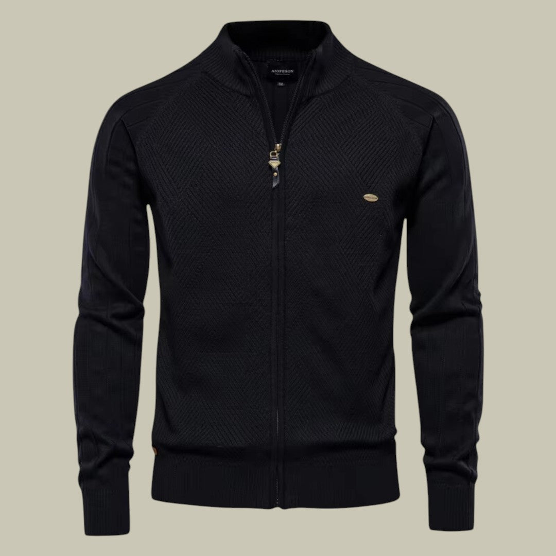 Mens Cardigan Slim Fit Knitted