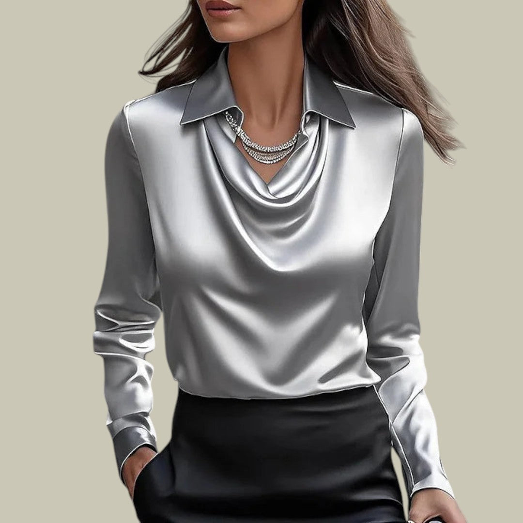 Womens Satin Blouse
