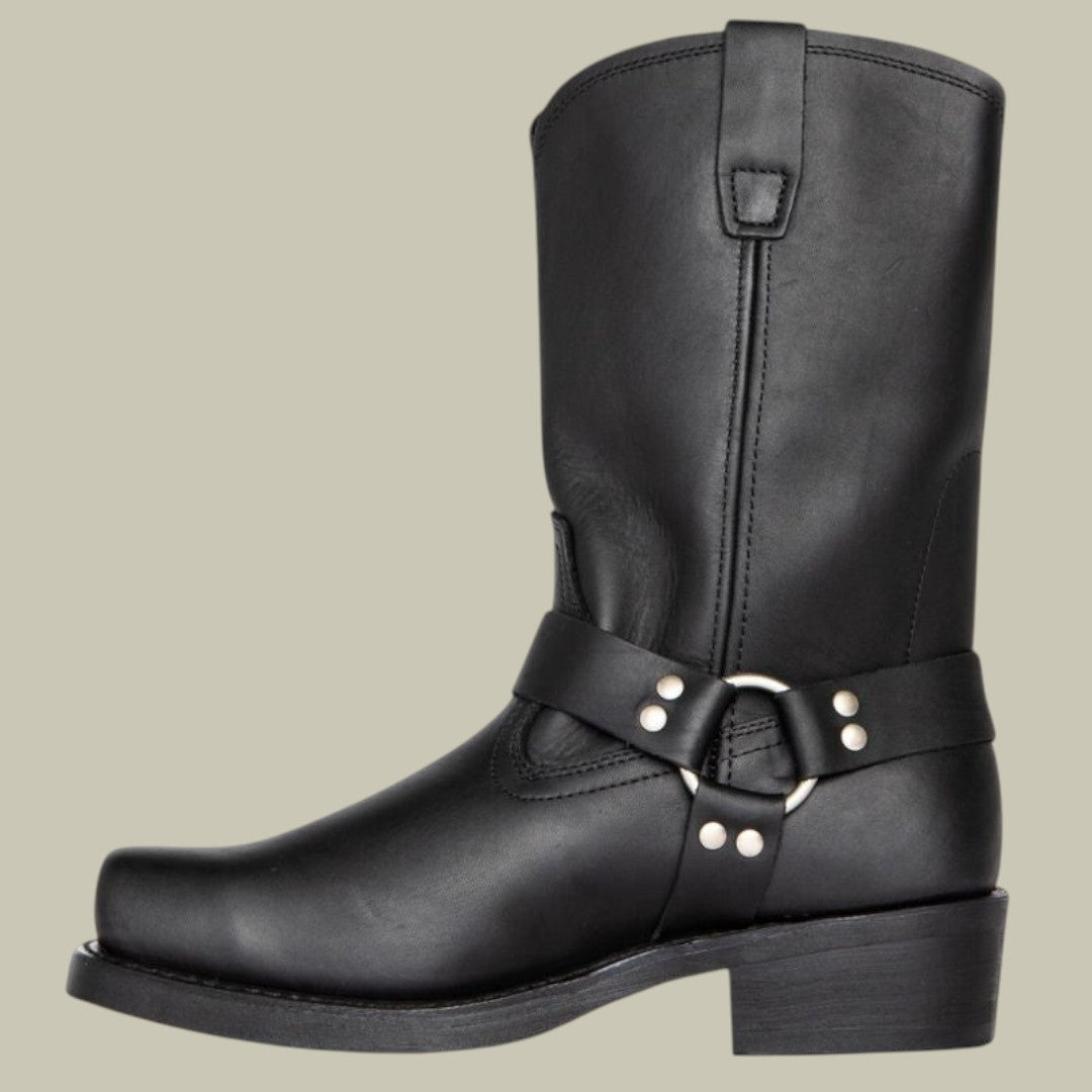 Womens Leather Cowboy Boots