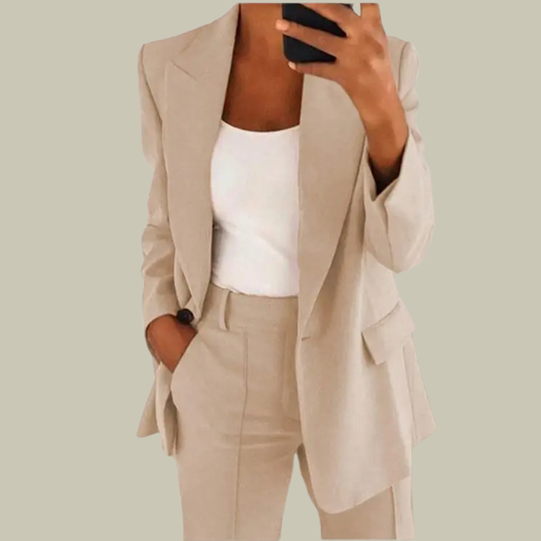 Lux & Classy  • Women's Temperament Suit Coat and Pants