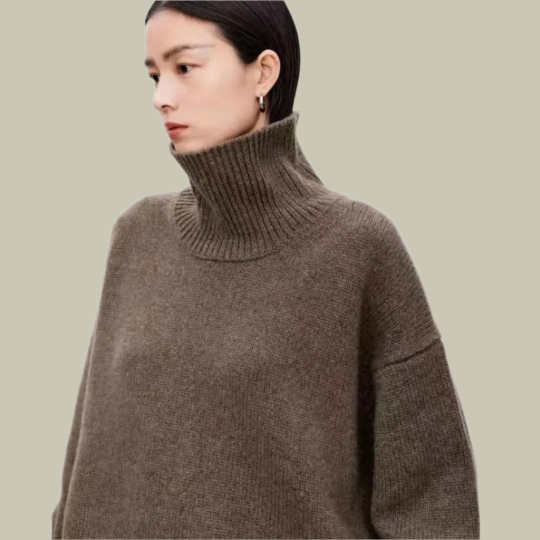 Lux & Classy  • Women's Warm Turtleneck Sweater