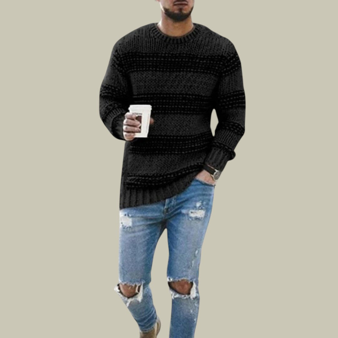 Mens Knitted Winter Sweater
