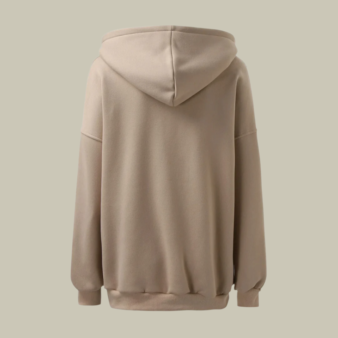 Lux & Classy  • Women's Oversized Warm V-neck Hoodie