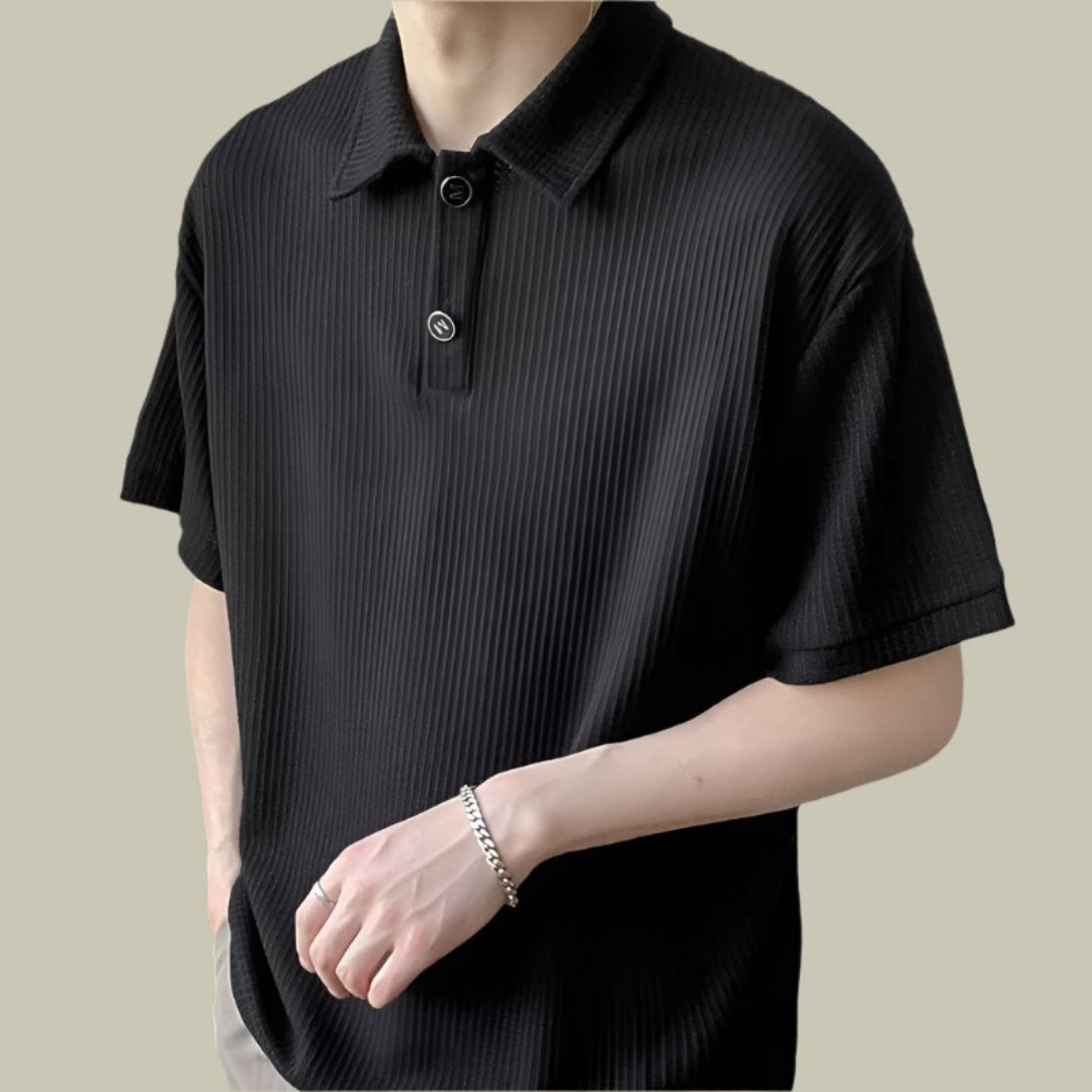 Casual Loose Polo Shirt