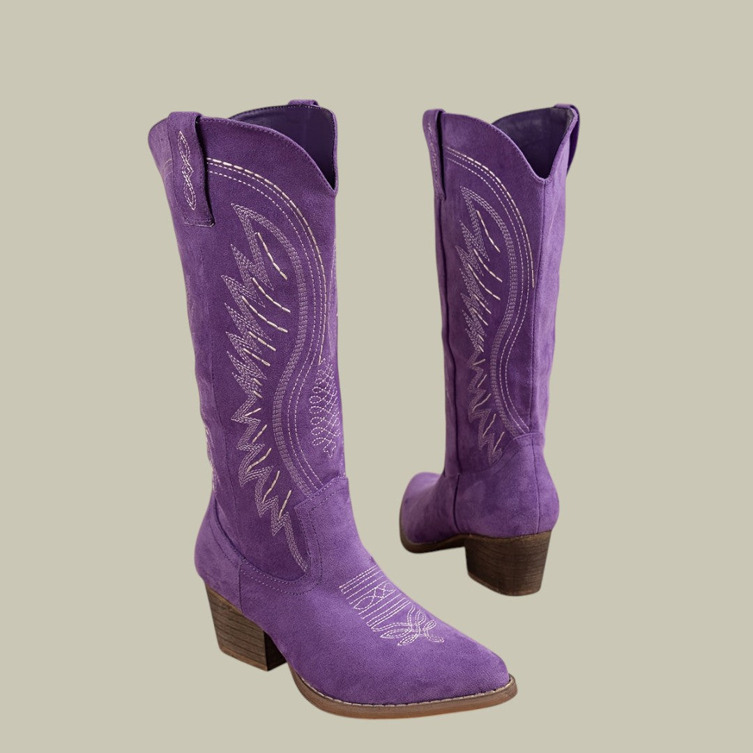 Womens Fashionable Cowboy Boots