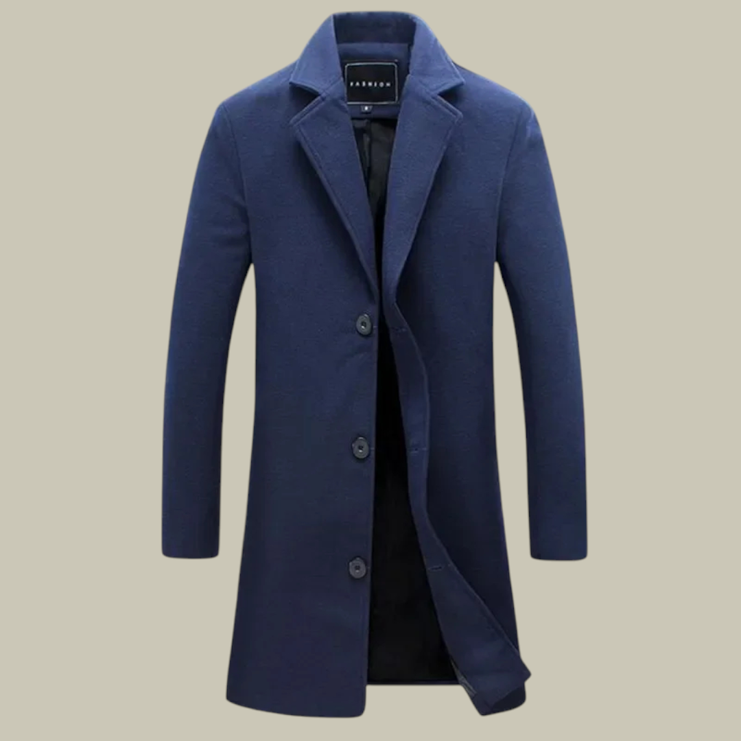 Mens Long Cotton Coat
