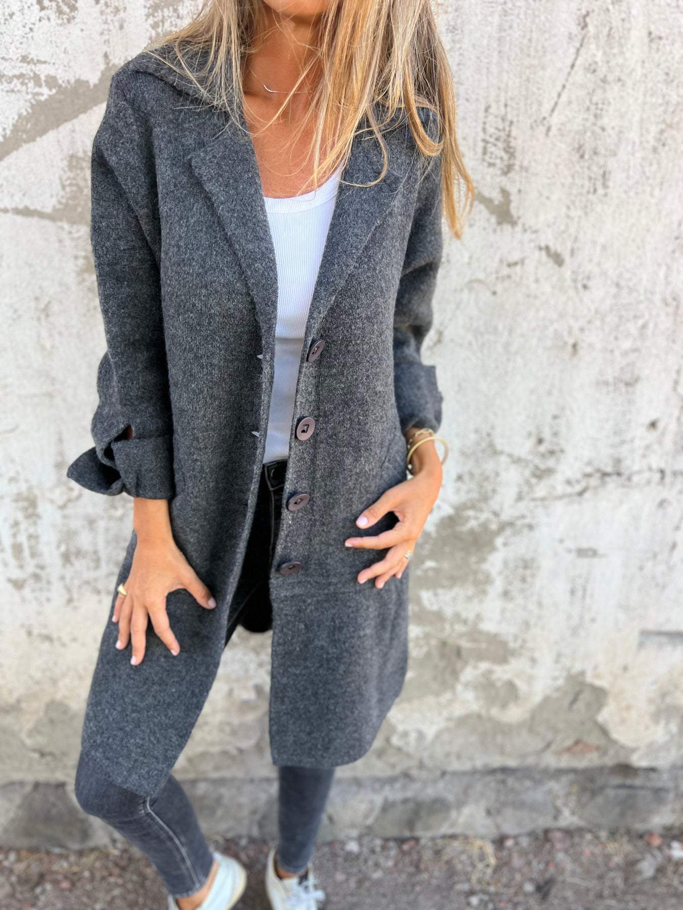 Long Knit Coat