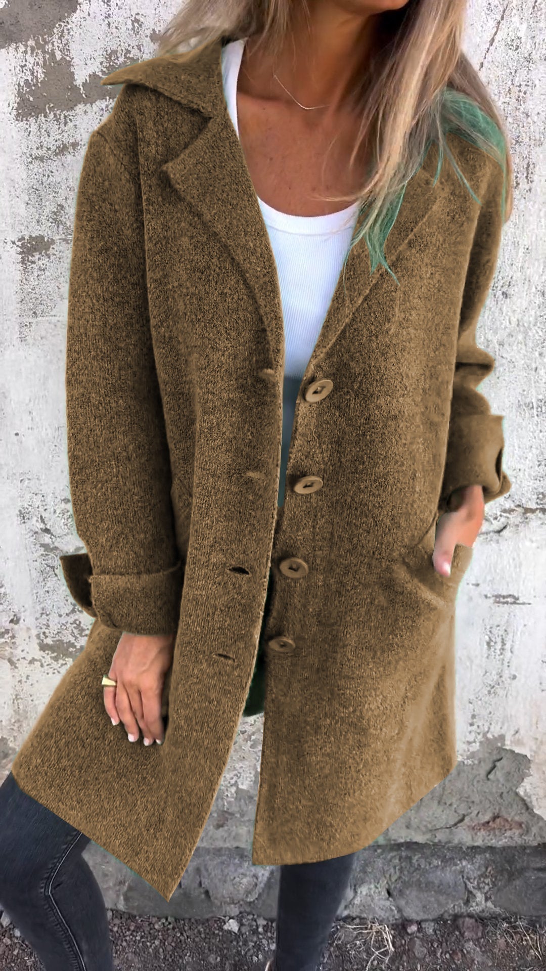 Long Knit Coat