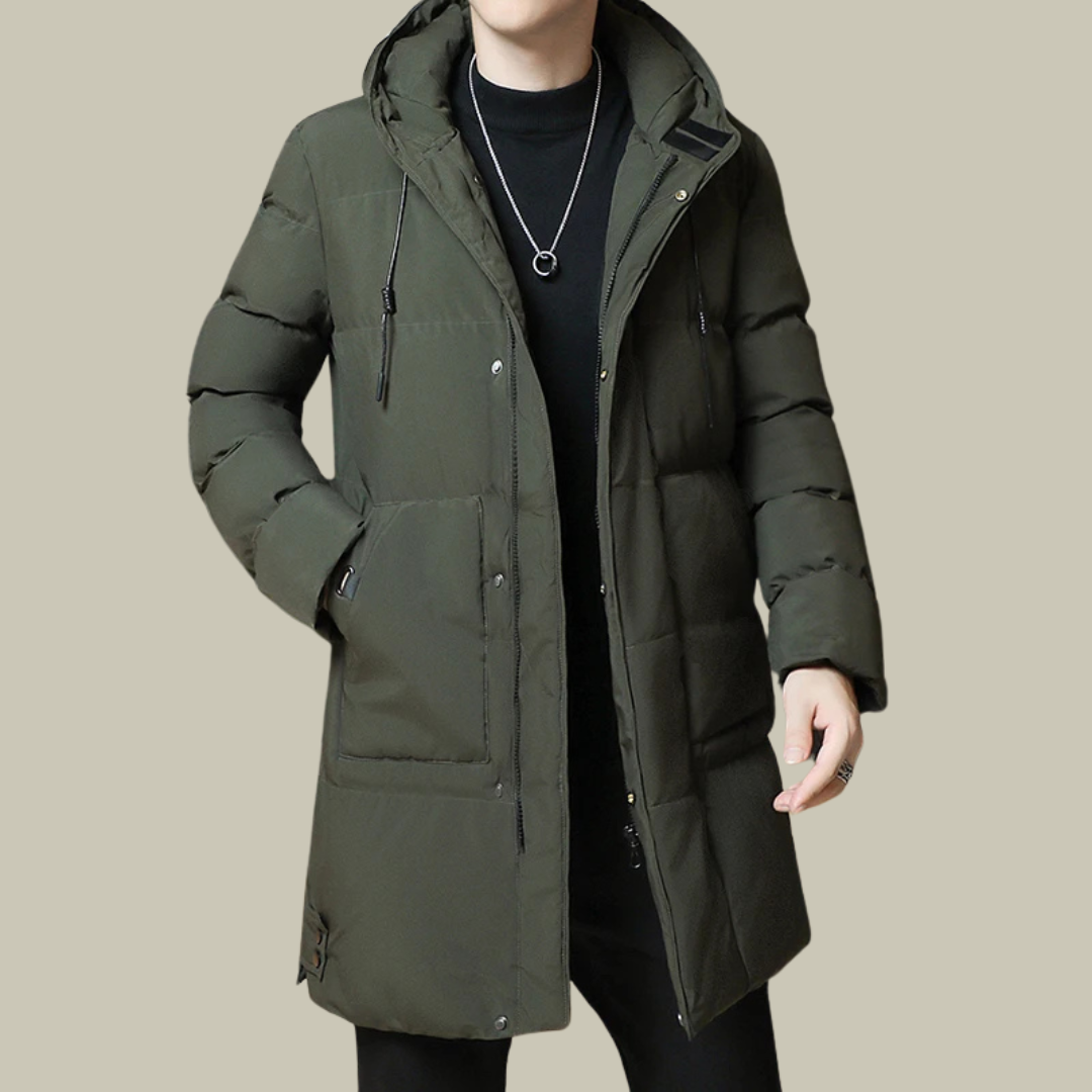 Lux & Classy • Men's Long Warm Padded Jacket