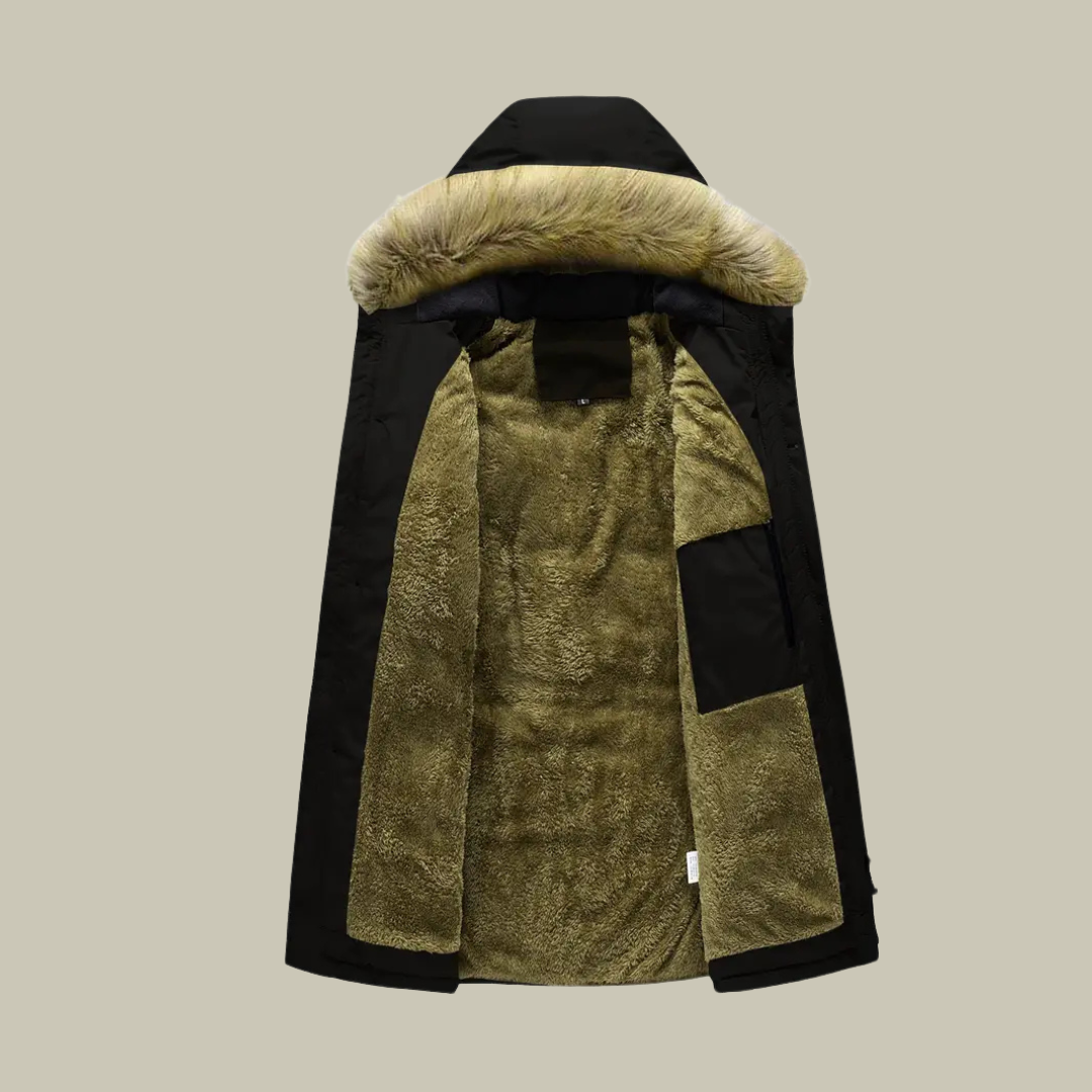 Lux & Classy • Warm Long Winter Parka for Men