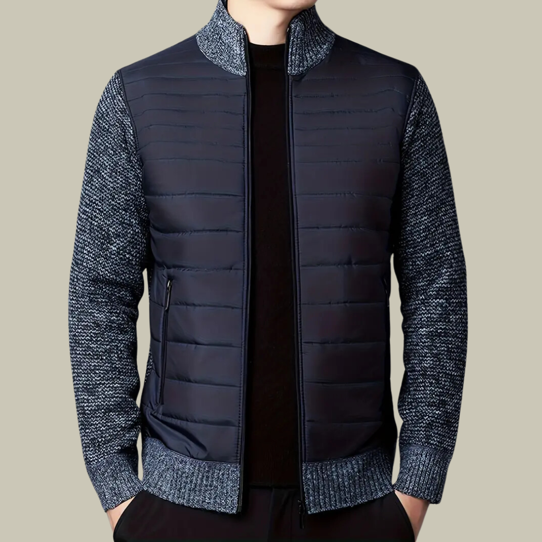 Lux & Classy • Men's Knitted Collar Jacket