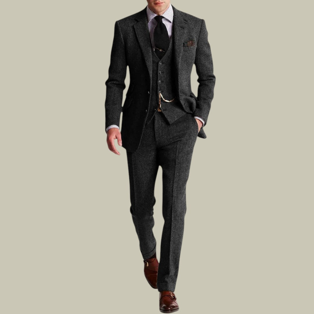 Mens Three Piece Suit