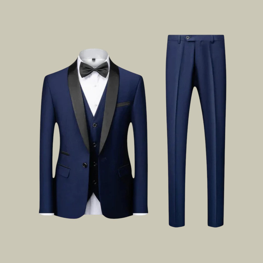 Mens Tuxedo Three Piece Suit