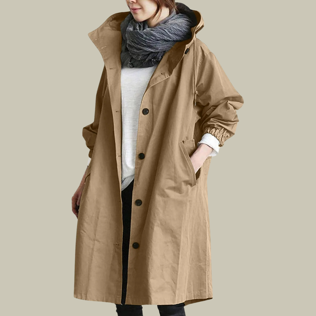 Lux & Classy  • Women's Long Trench Coat