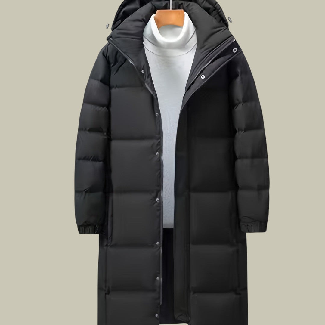 Mens Long Puffer Jacket