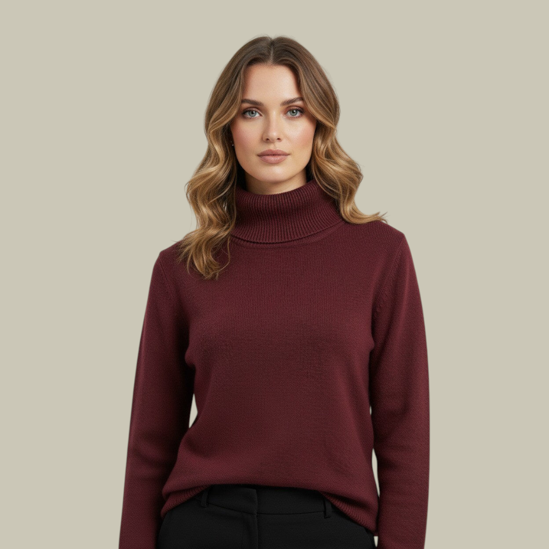 Winter Jumper for Women Turtle