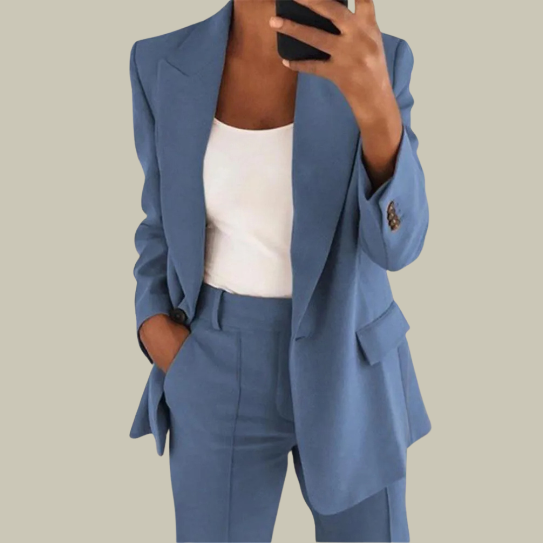 Lux & Classy  • Women's Temperament Suit Coat and Pants