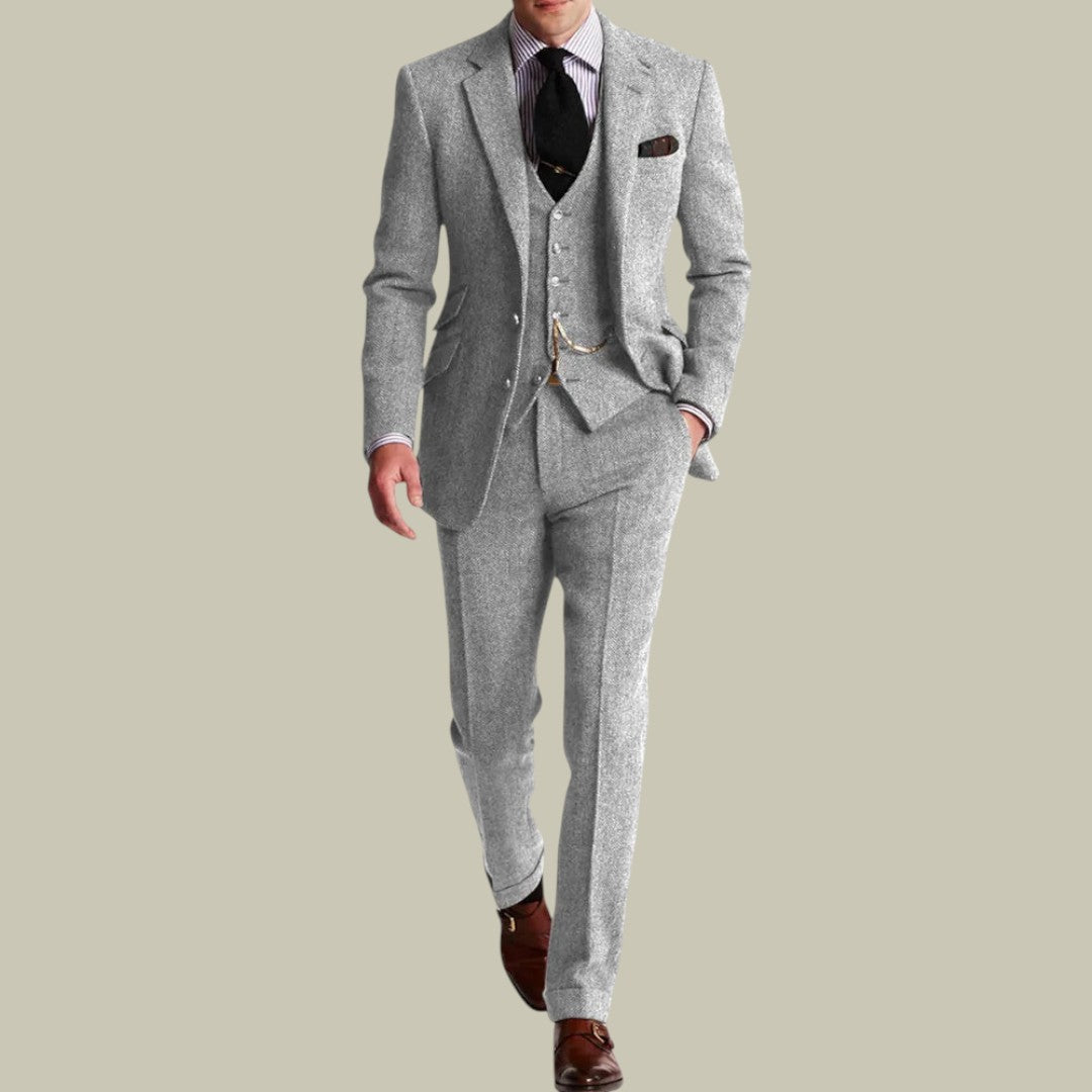 Mens Three Piece Suit