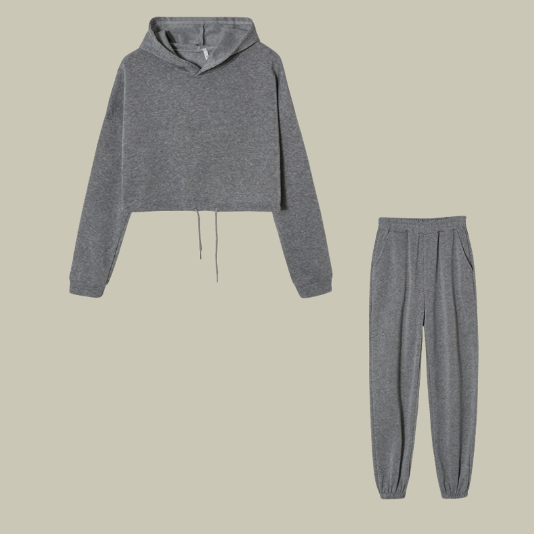 Lux & Classy  • Women's Wear Two-Piece Tracksuit Set