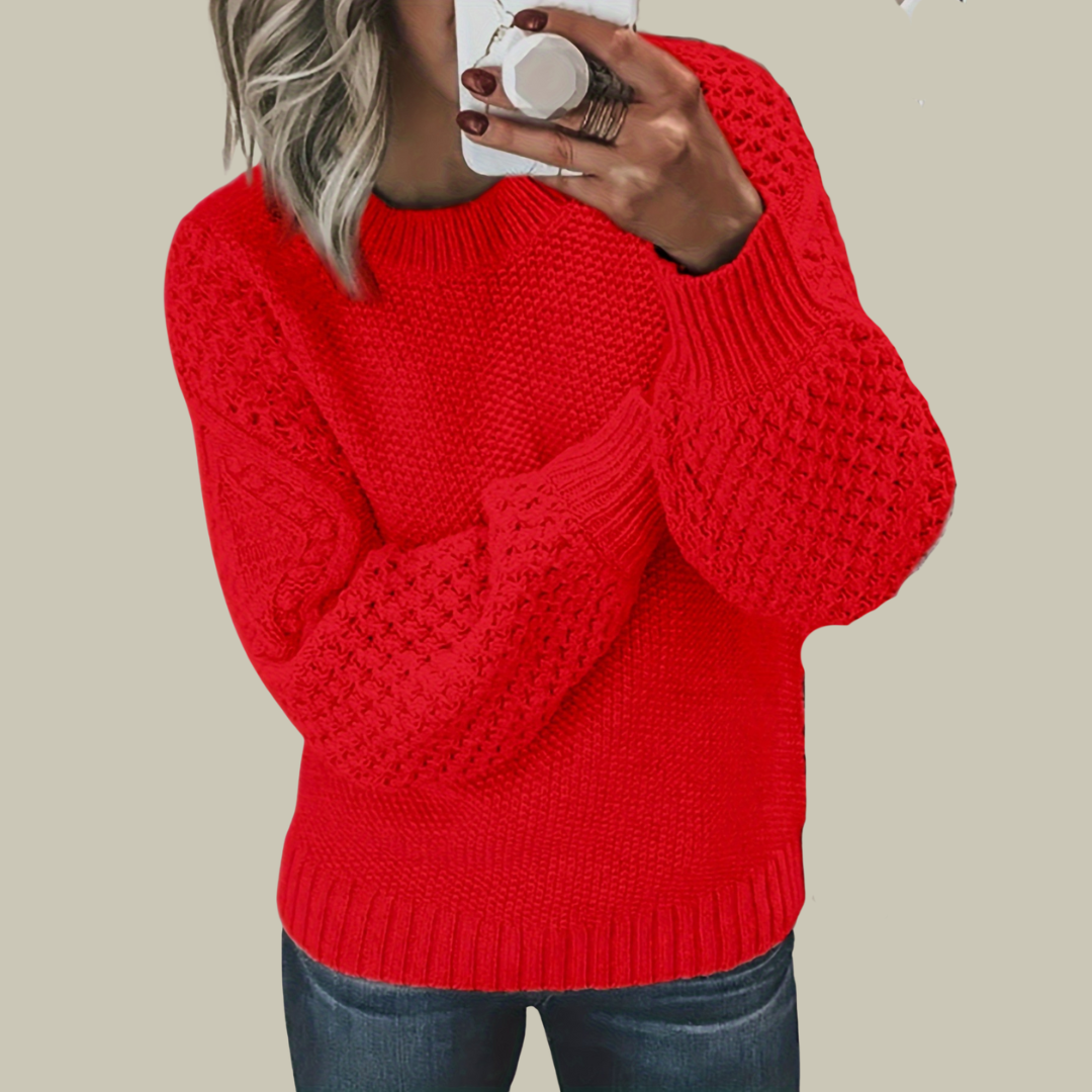 Lux & Classy • Oversized Knitted Sweater for Women