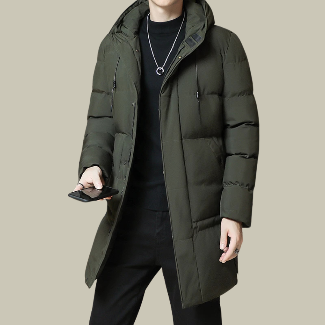 Lux & Classy • Men's Long Warm Padded Jacket