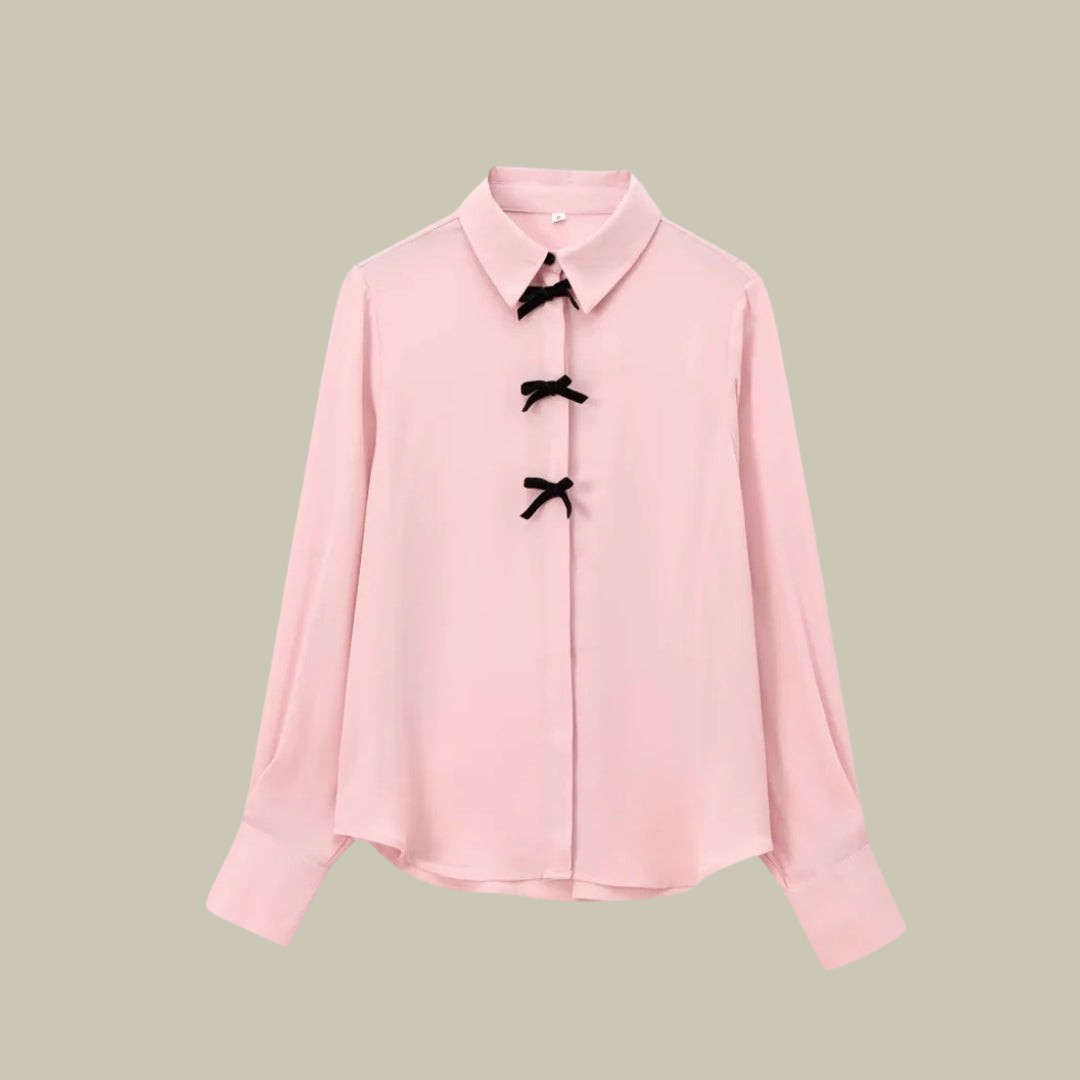 Womens Blouse Polka Dot