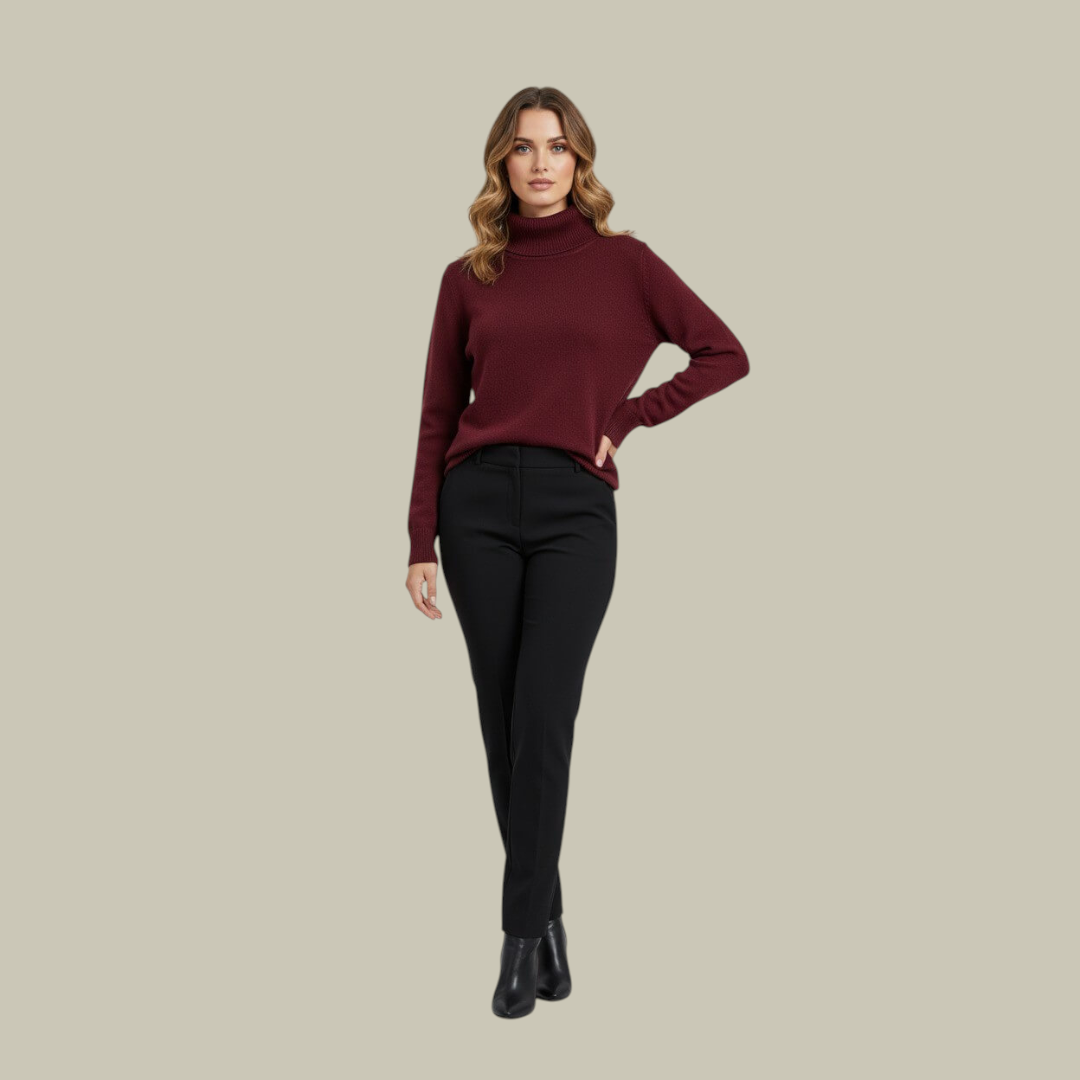 Winter Jumper for Women Turtle