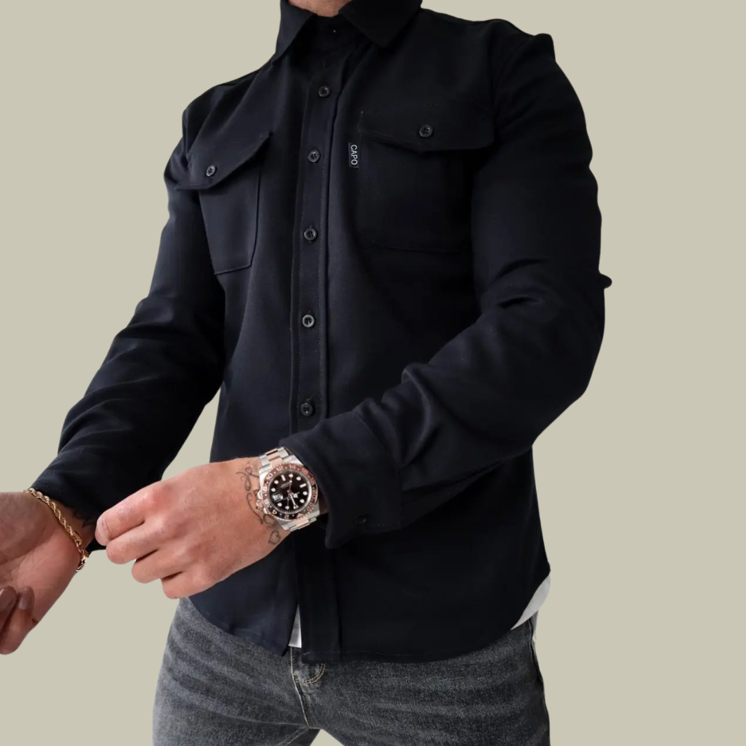 Lux & Classy  • Men's Long Sleeve Outerwear Jacket