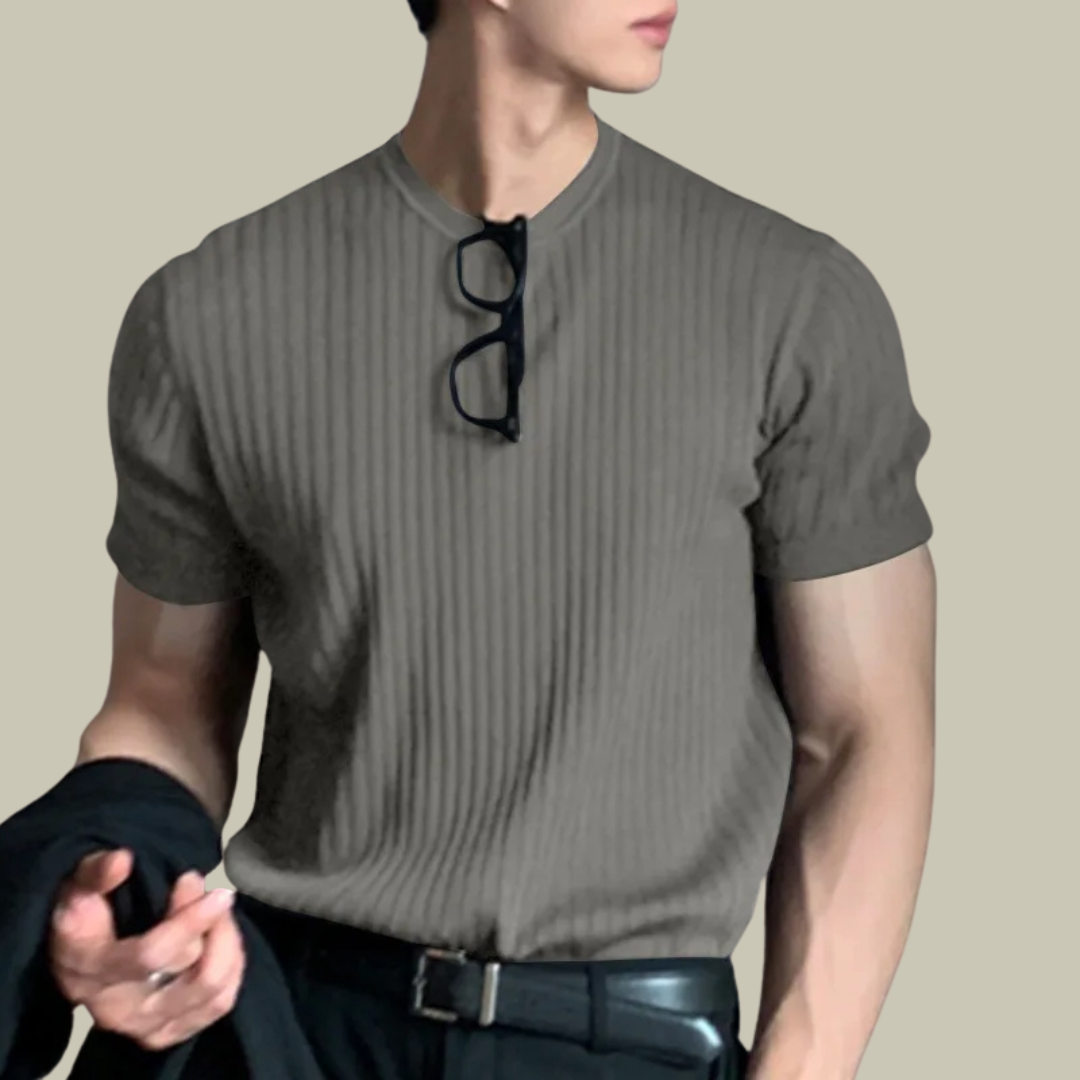 Comfortable Monochromatic Shirt