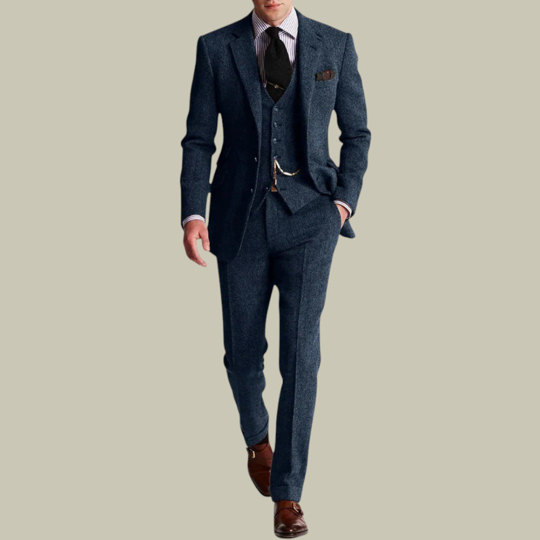 Mens Three Piece Suit