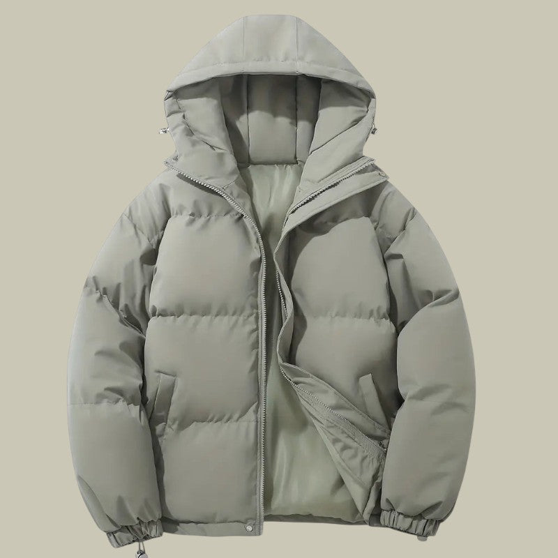 Mens Winter Jacket Hooded Warm