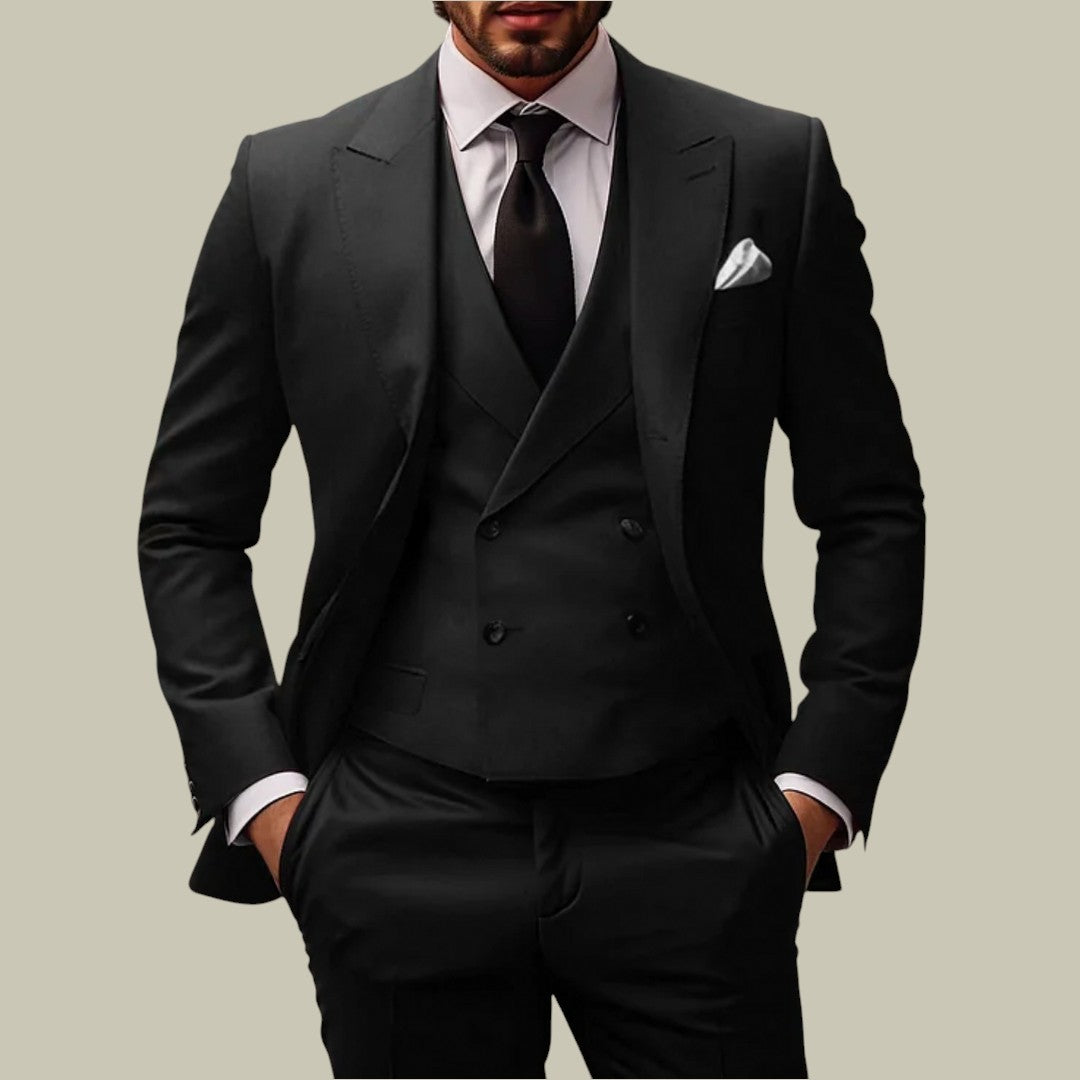 Mens Luxurious Three-Piece Suit