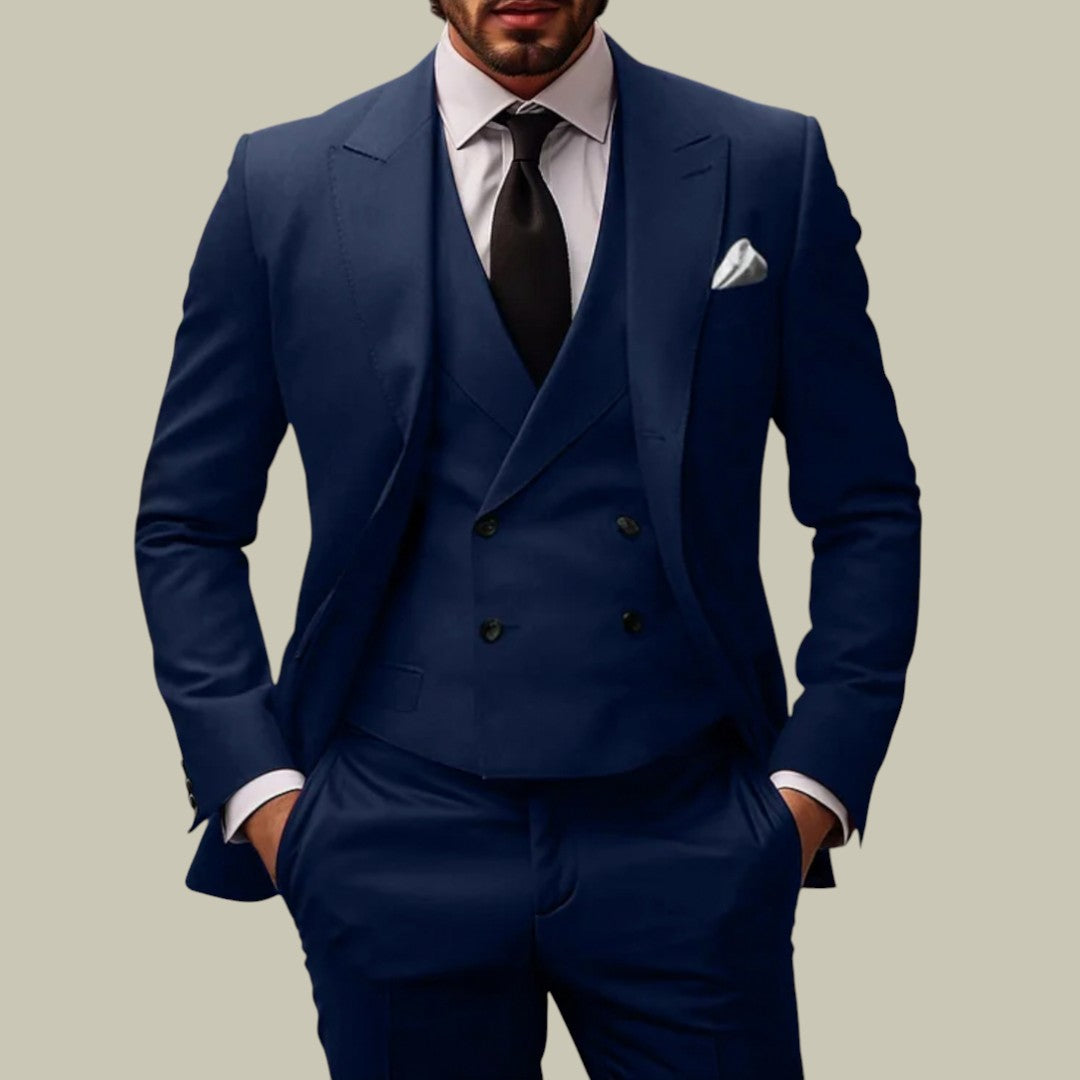 Mens Luxurious Three-Piece Suit