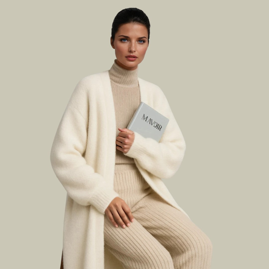 Womens Long Cardigan Coat