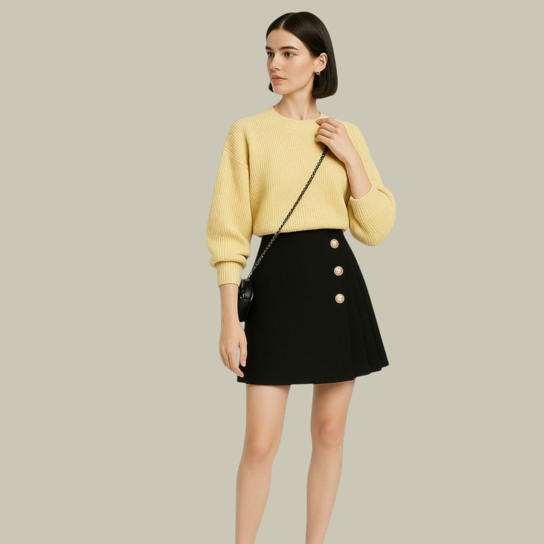 Womens Black Skirt