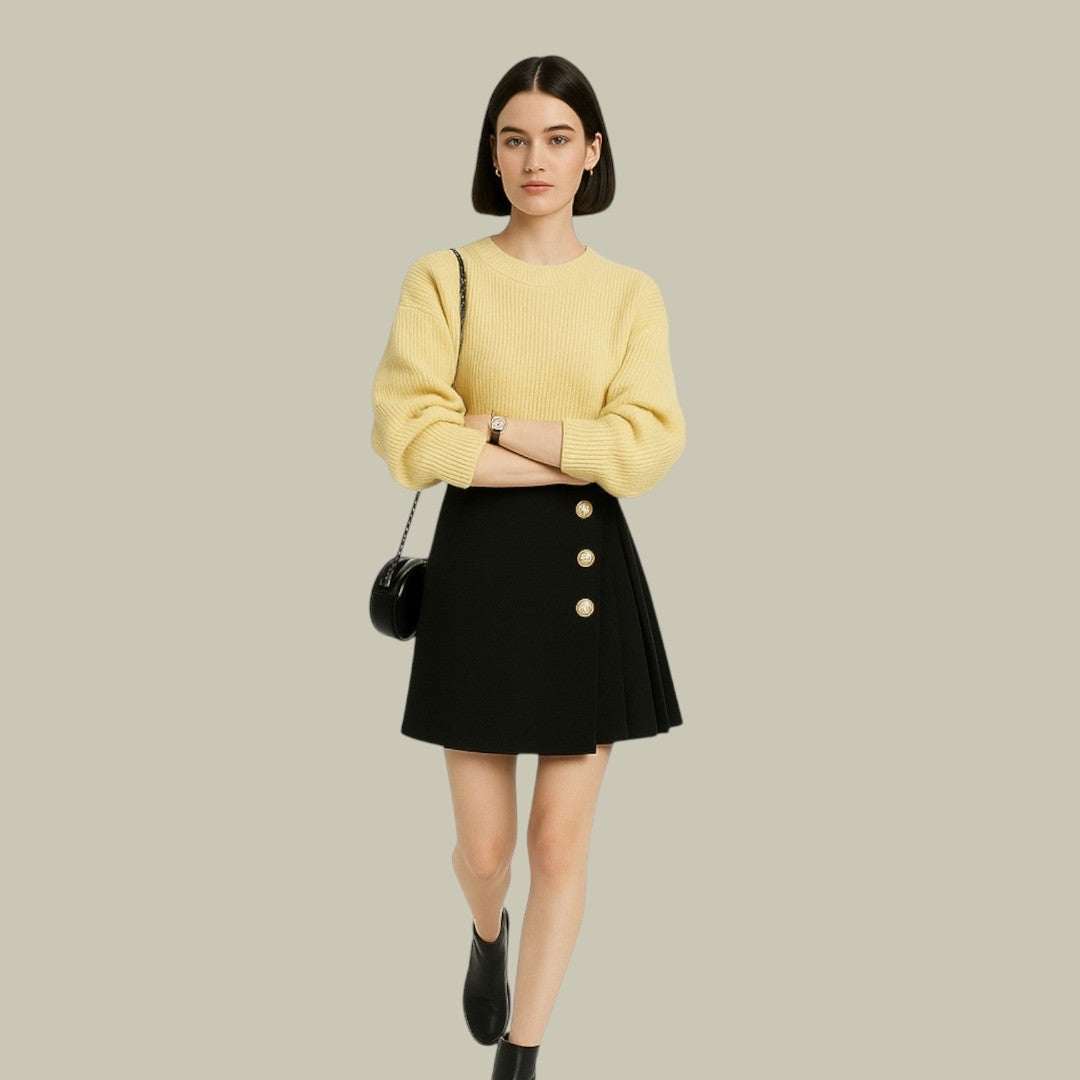 Womens Black Skirt