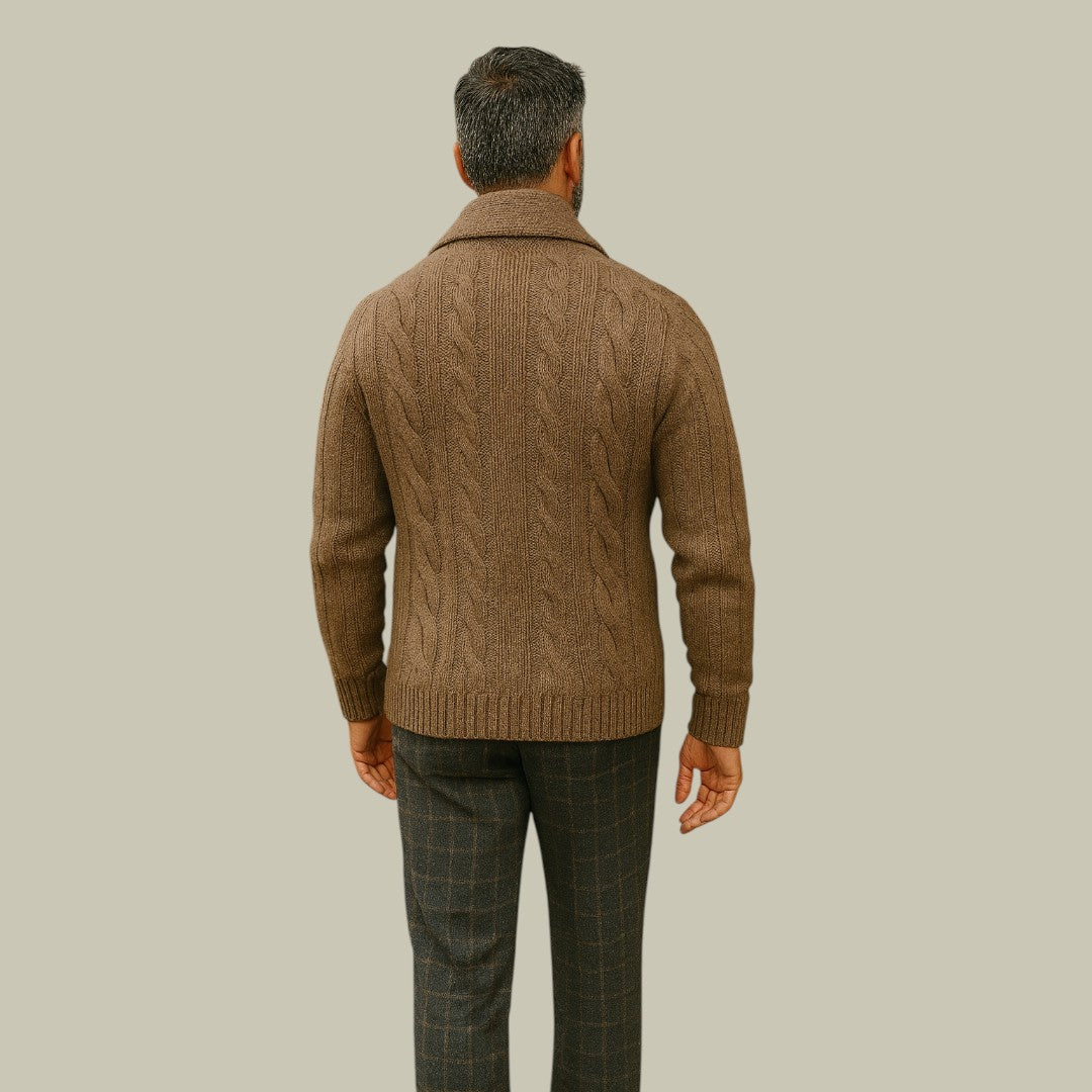 Lux & Classy  • Men's Knitted Cardigan