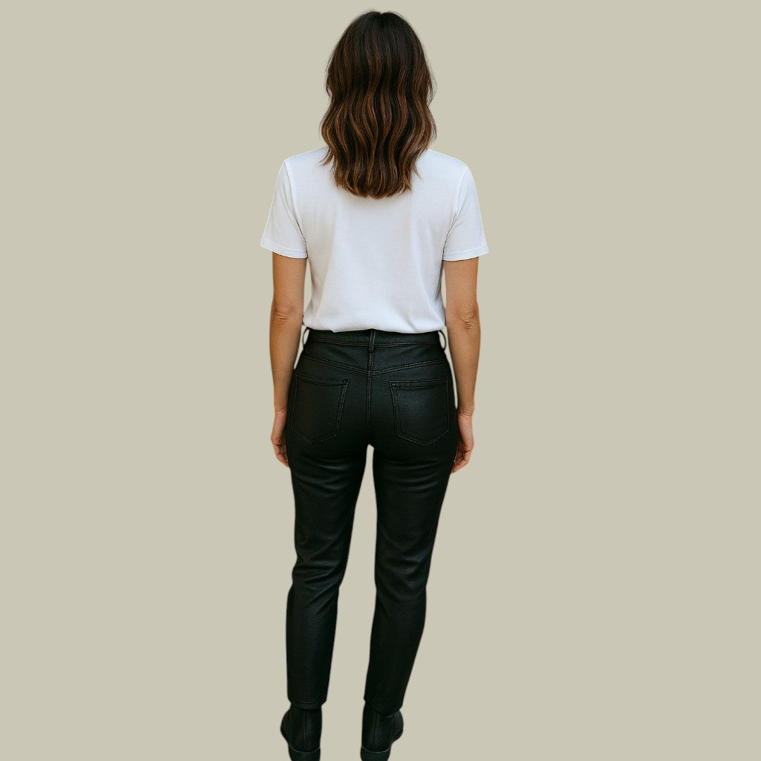 Lux & Classy  • Women's Skinny Leather Trousers
