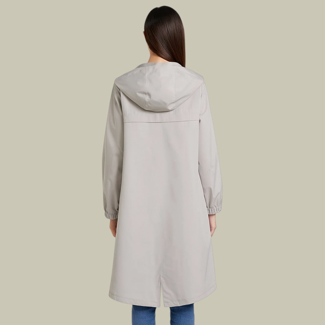 Lux & Classy  • Women's Waterproof Hooded Rain Jacket