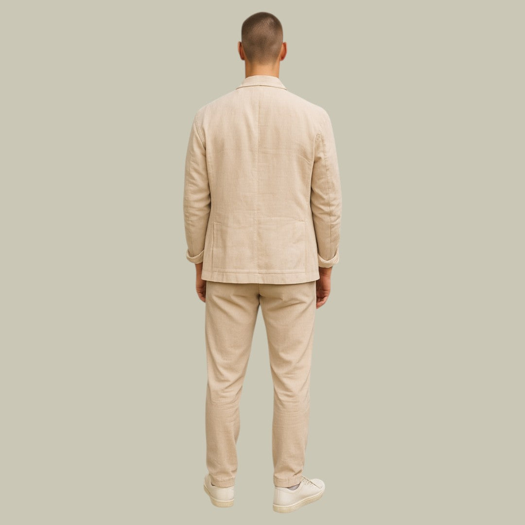 Lux & Classy • Men’s Linen Casual Blazer