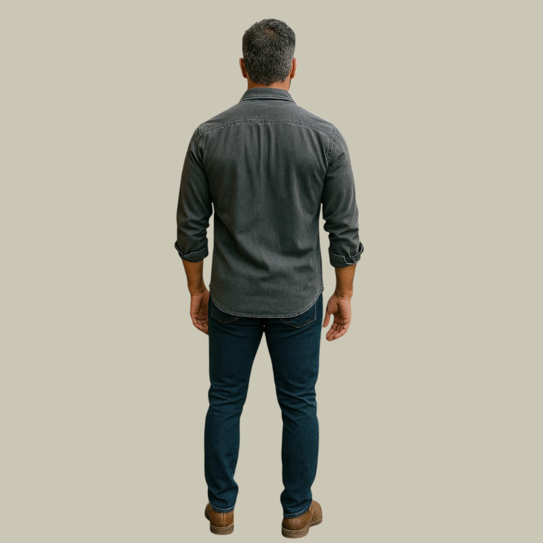 Lux & Classy • Men’s Corduroy Casual Shirt