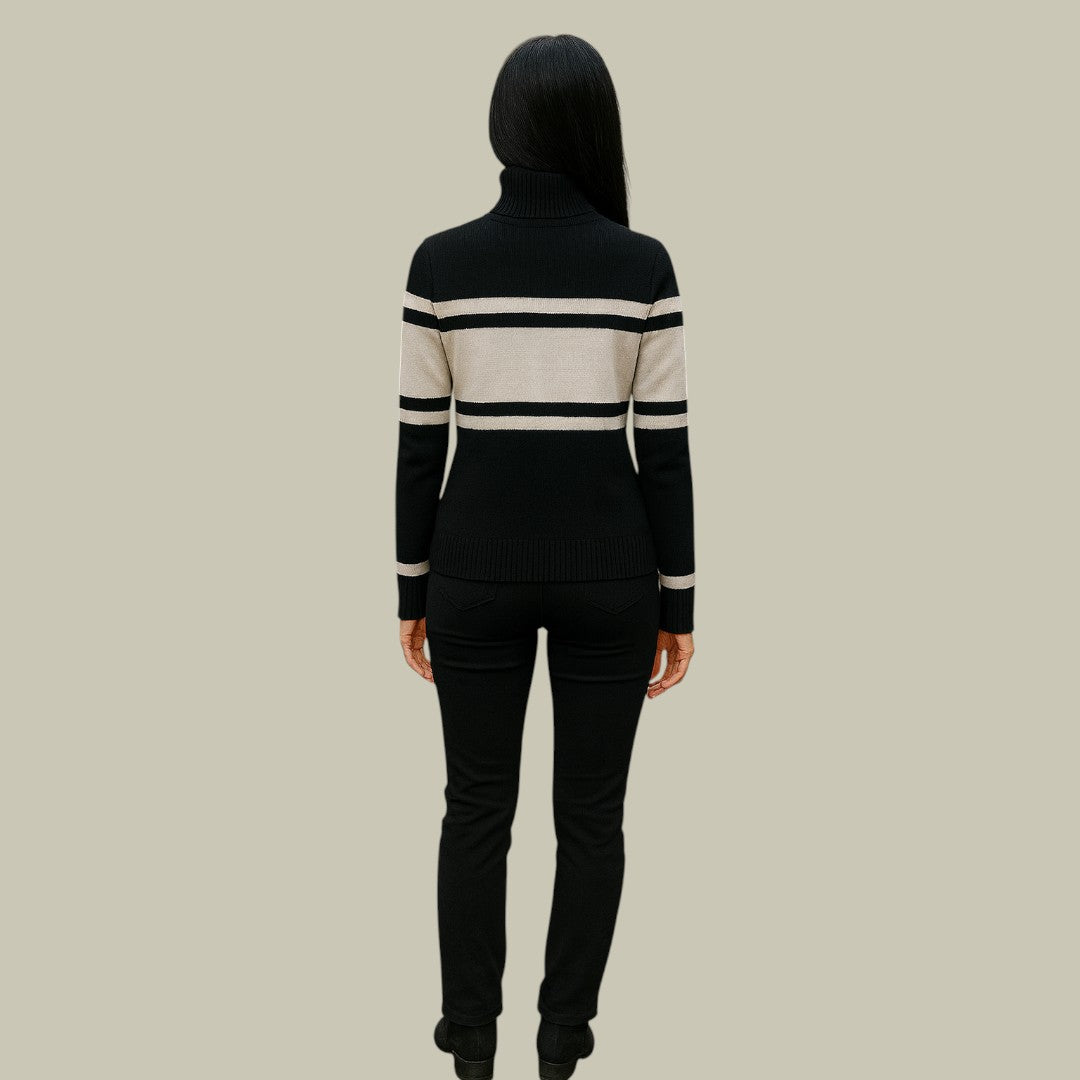 Lux & Classy • Women’s Stylish Merino Wool Turtleneck