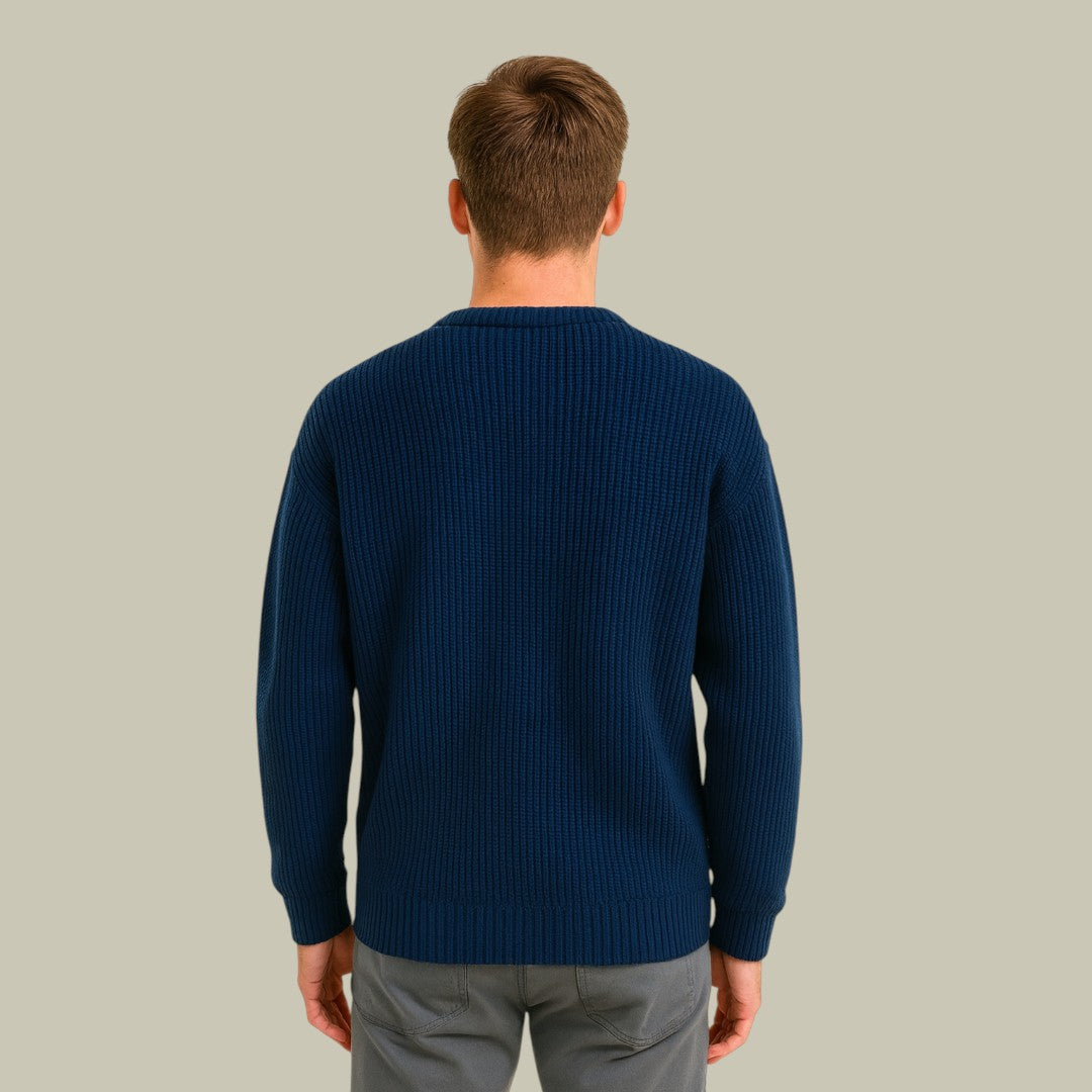 Mens Oversized Sweater Ribbed