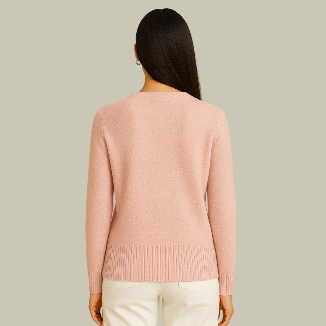 Womens Cardigan Knit Heart Cozy